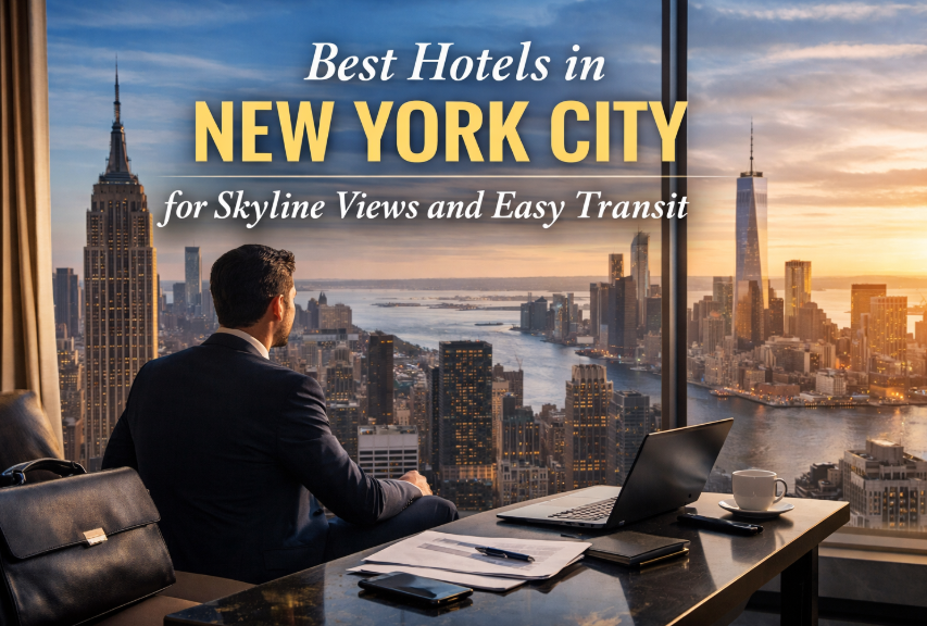 Best Hotels in New York City for Skyline Views and Easy Transit