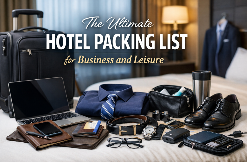 The Ultimate Hotel Packing List for Business and Leisure