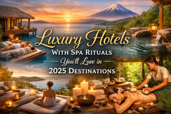 Luxury Hotels With Immersive Spa Rituals You’ll Love in 2025