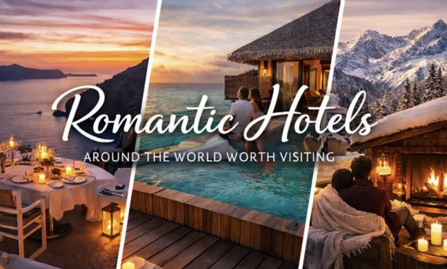 Romantic Hotels Around the World Worth Visiting