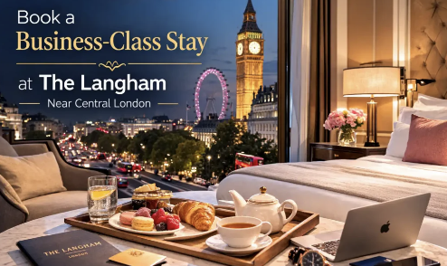 Book a Business-Class Stay at The Langham Near Central London